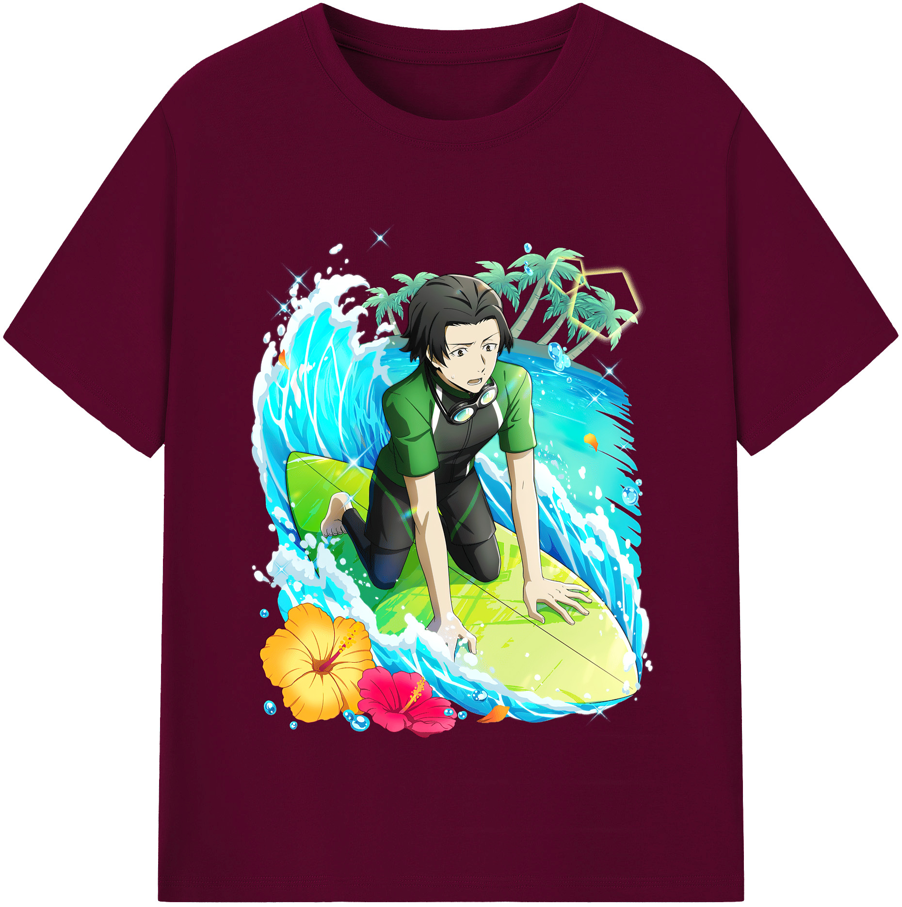 （画像用） 文豪ストレイドッグス Bungo Stray Dogs レディースカジュアルプリントTシャツ（綿100％）